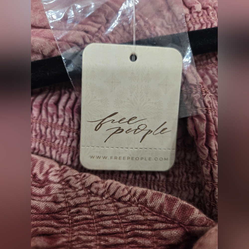 Free People Flowy Button Up Maxi Dress. Brand New With Tags - Picture 8 of 8